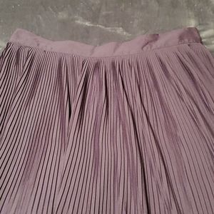 Old Navy Grey Maxi Pleated Skirt XL